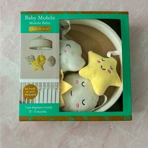 Kate & Milo Baby Mobile with Yellow and White Stars